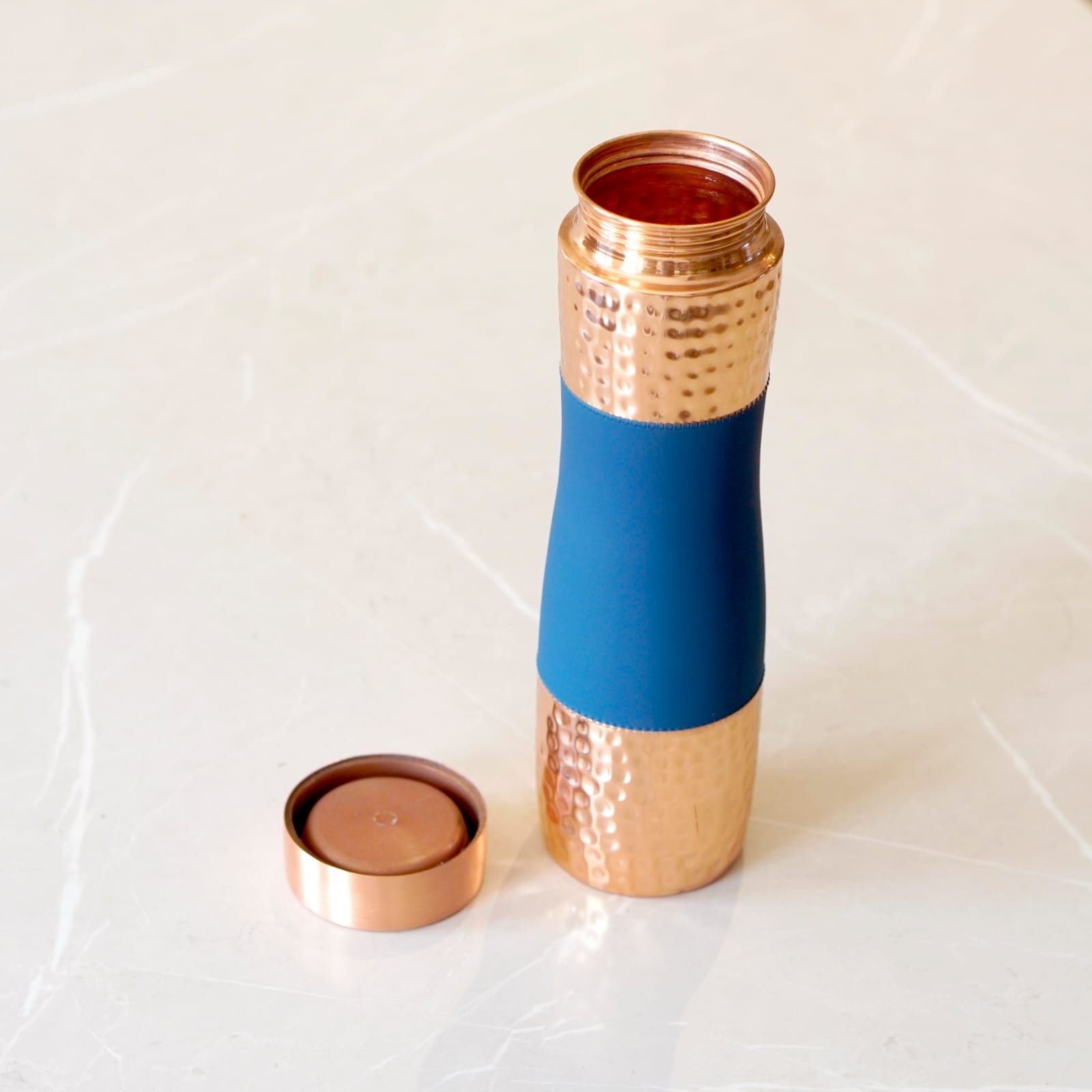 Curved Copper Bottle
