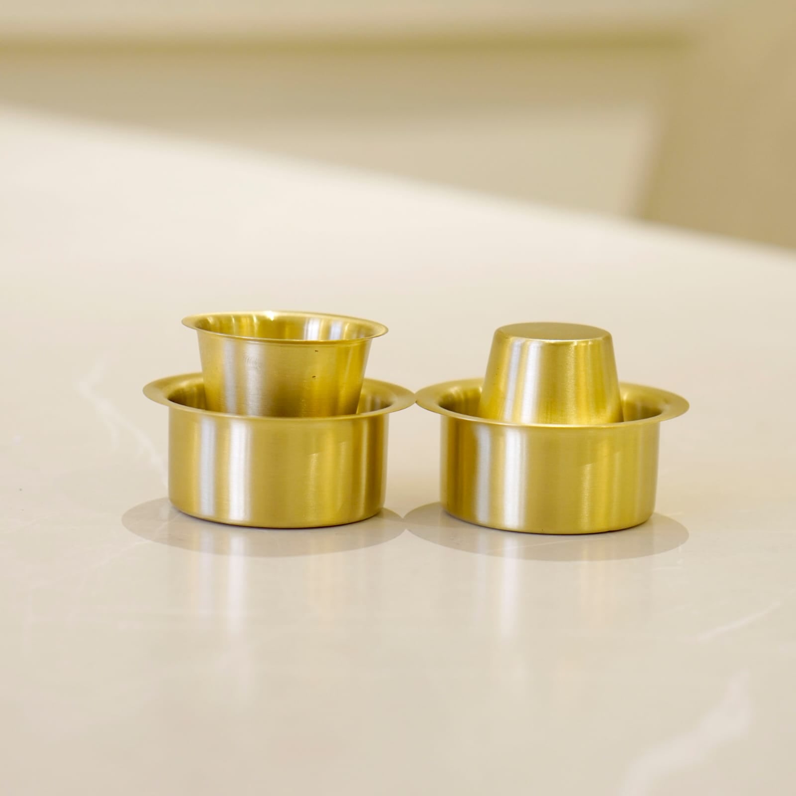 Brass Coffee Dabra Matte Finish