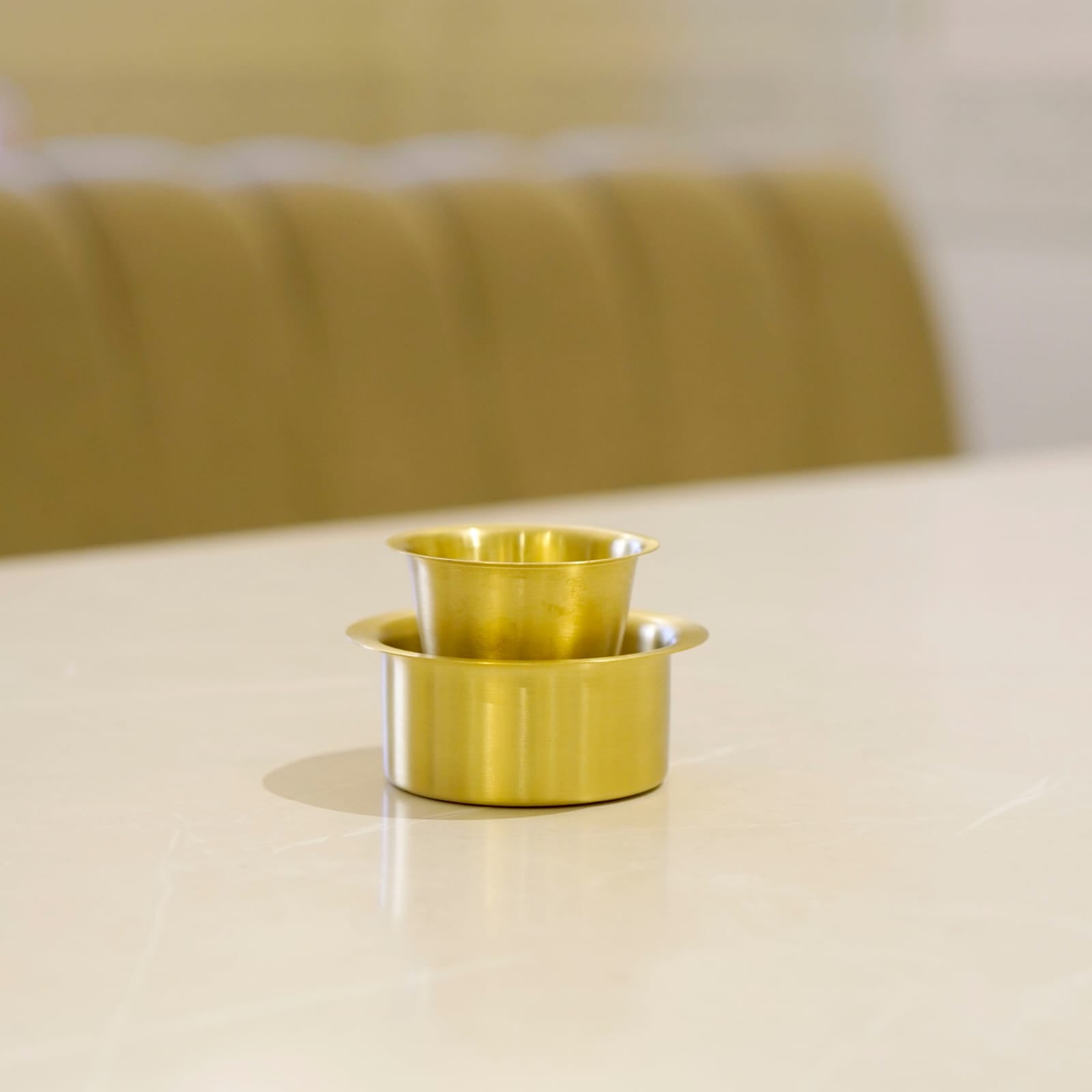 Brass Coffee Dabra Matte Finish