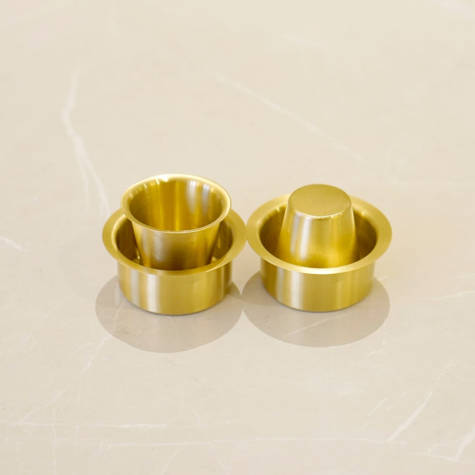 Brass Coffee Dabra Matte Finish