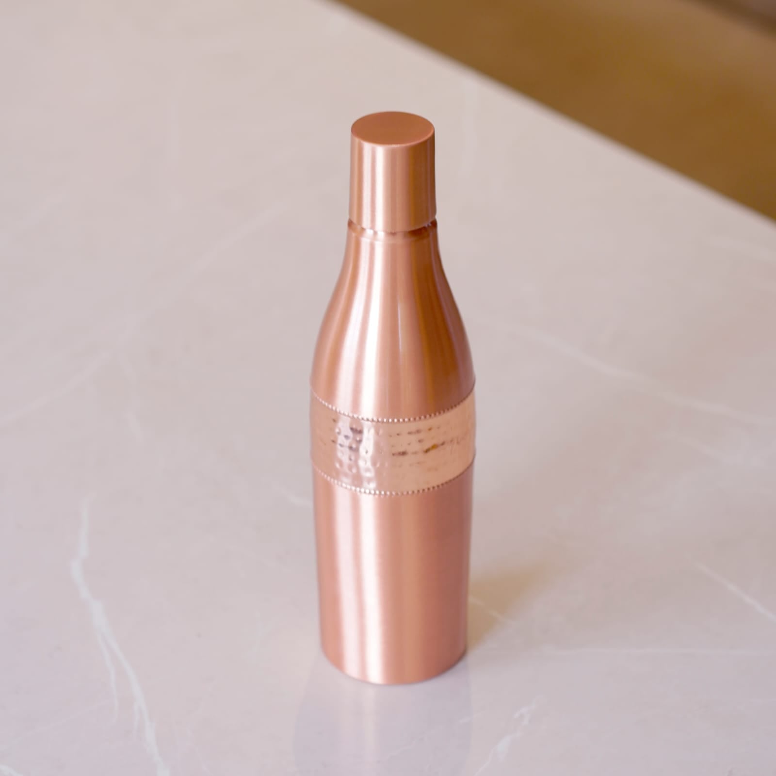 Sleek Copper Bottle
