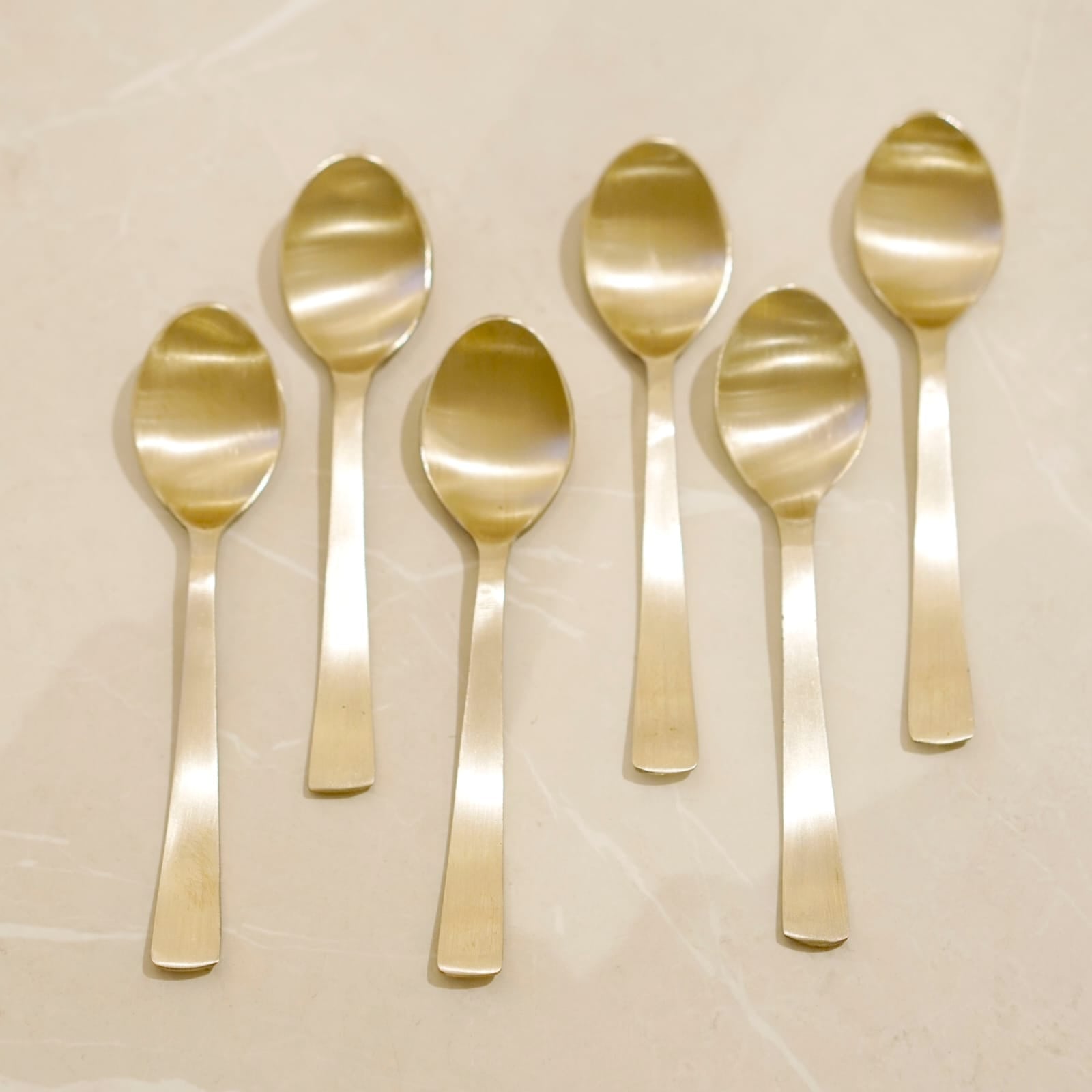 Bronze / Kansa Spoon Set of 6