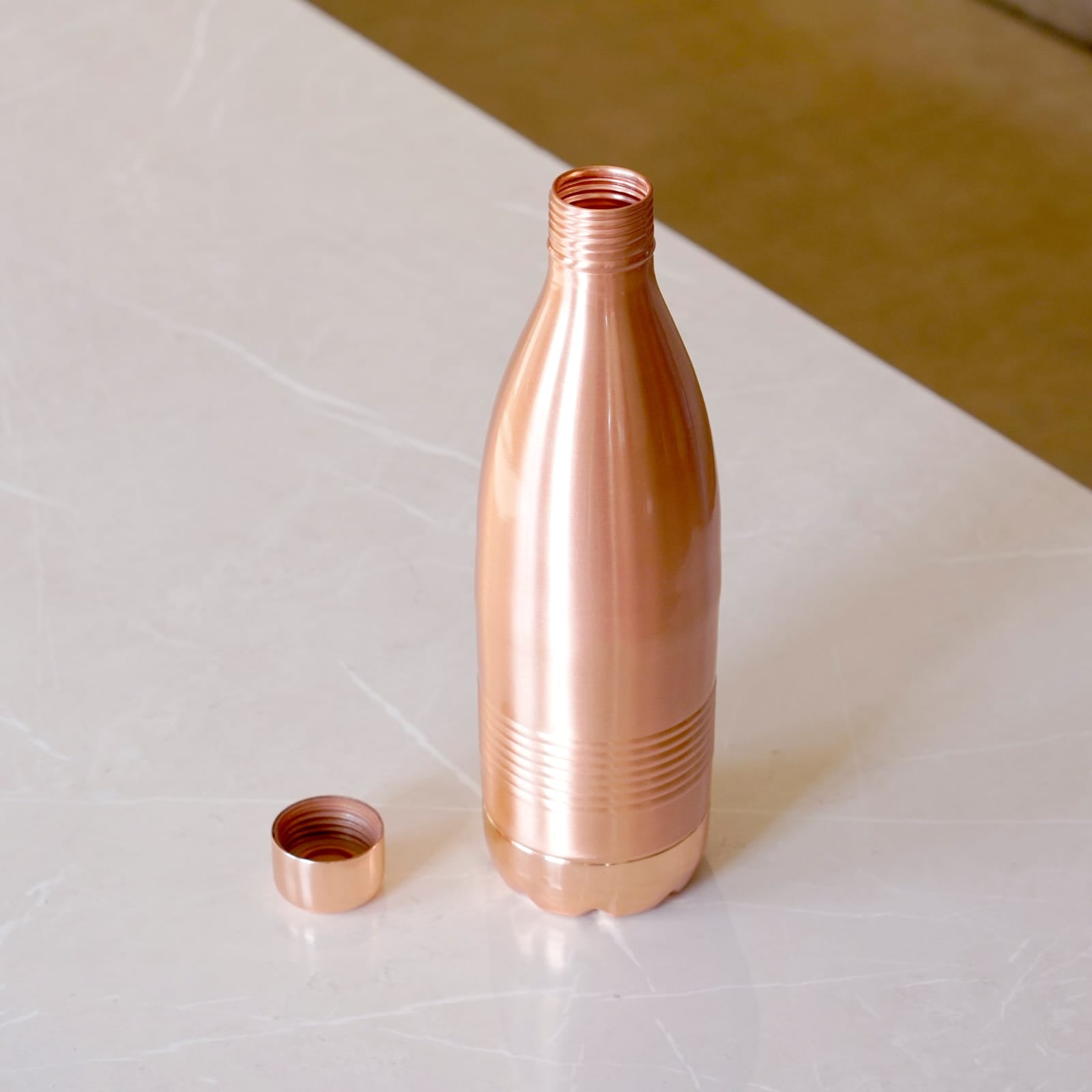 Round Copper Bottle