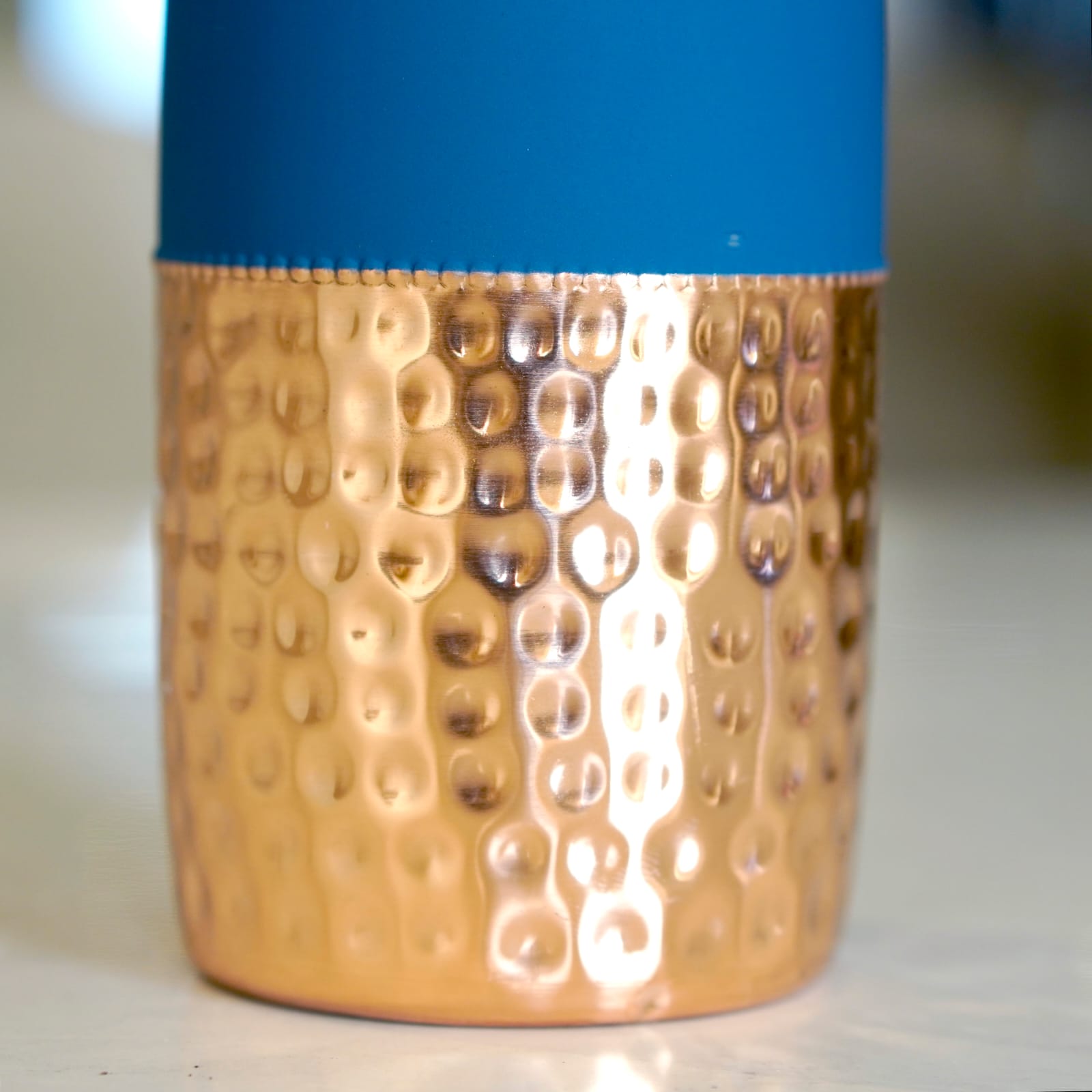 Curved Copper Bottle