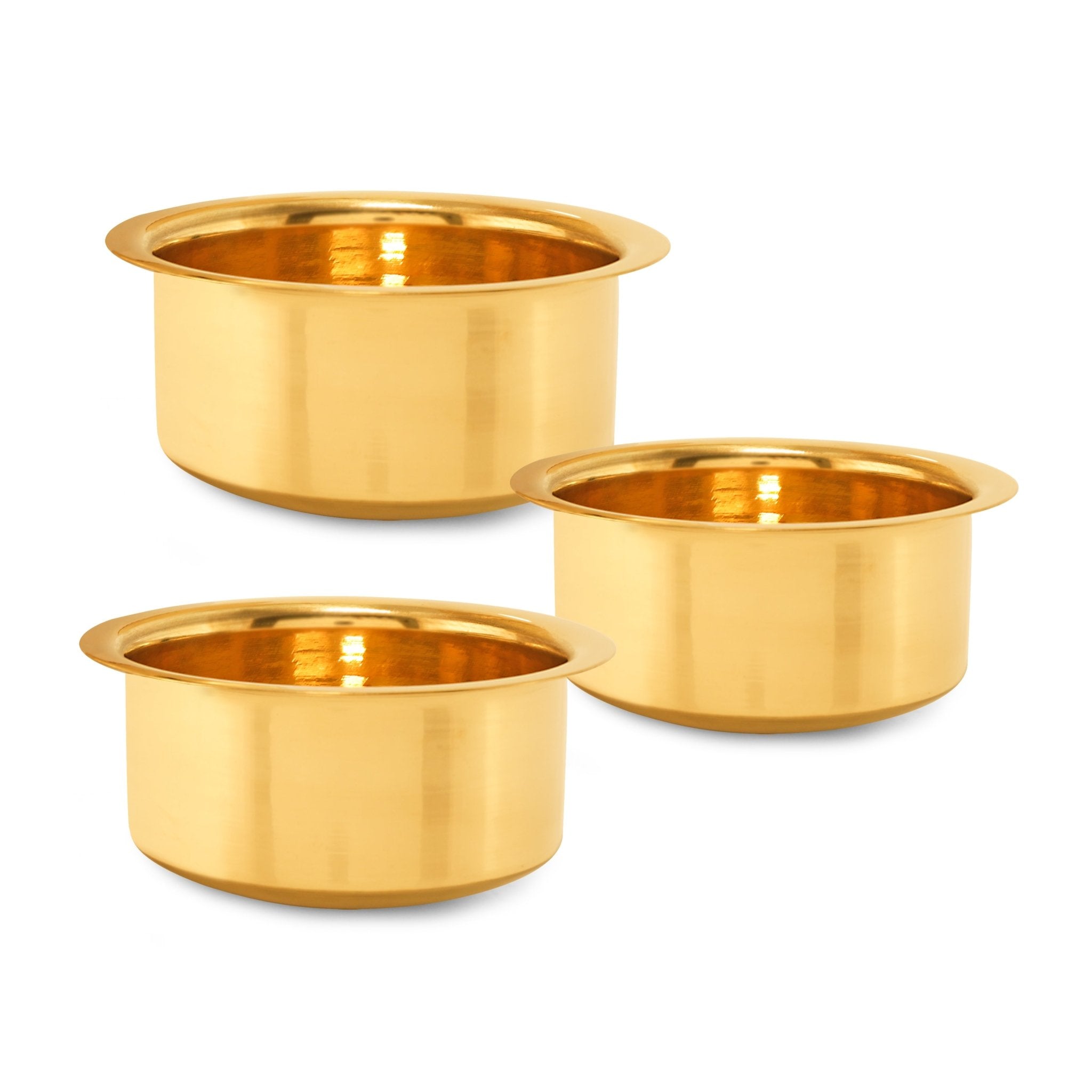 Brass bhagona set - Brass Globe -