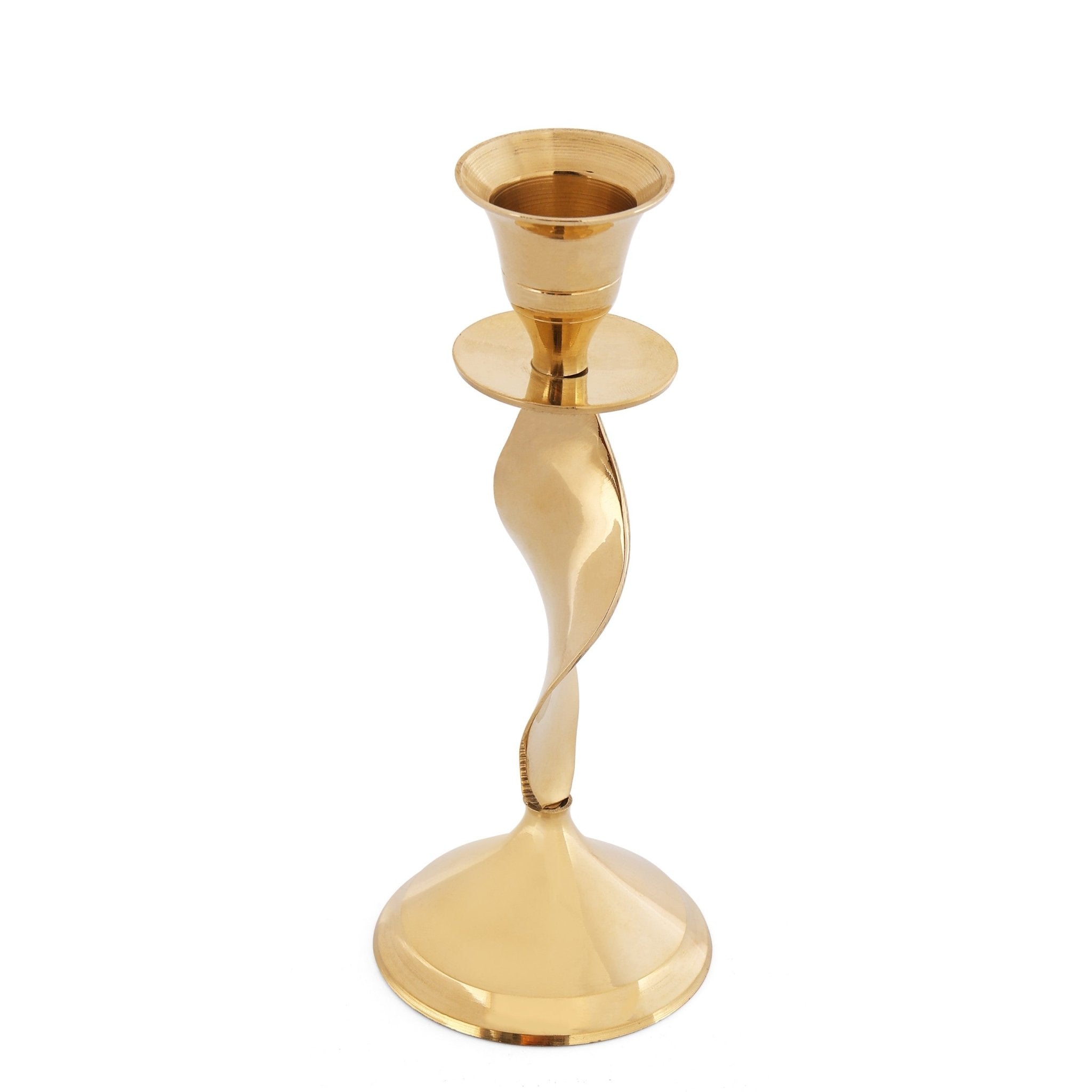 Brass Candle Holder - Brass Globe -