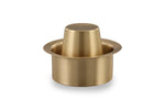 Load image into Gallery viewer, Brass Coffee dabra matte finish - Brass Globe -
