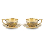 Load image into Gallery viewer, Brass Cup Saucer - Brass Globe -
