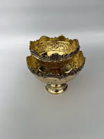 Load image into Gallery viewer, Brass decorative fruit bowl / table bowl - Brass Globe -
