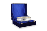 Load image into Gallery viewer, Brass Ganesh Urli with velvet box - Brass Globe -
