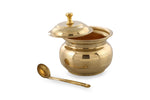 Load image into Gallery viewer, Brass Ghee Pot - Brass Globe -
