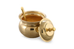 Load image into Gallery viewer, Brass Ghee Pot - Brass Globe -
