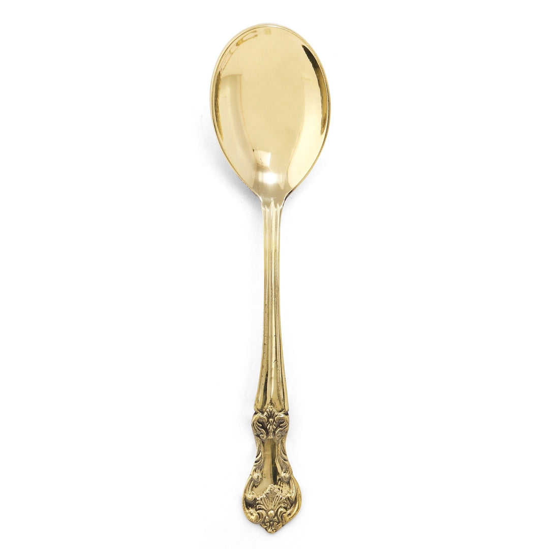 Brass Serving Spoon - Brass Globe -