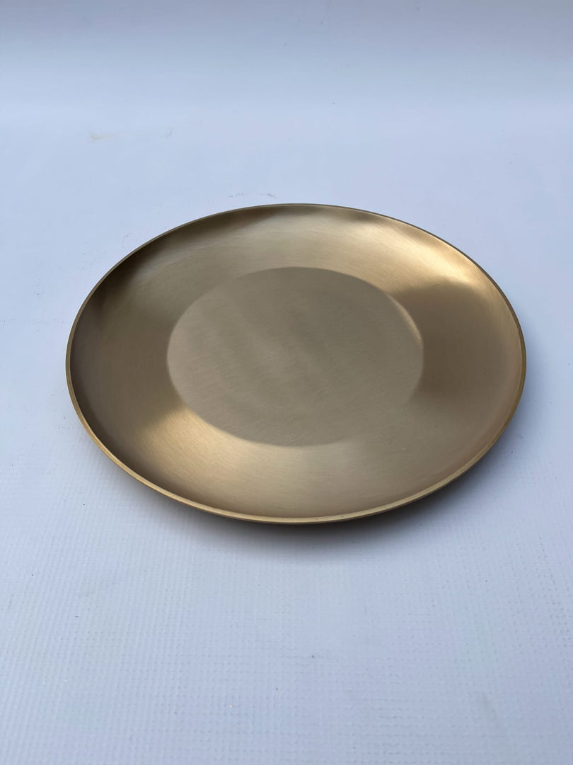 Bronze / kansa dosa plate - Brass Globe -