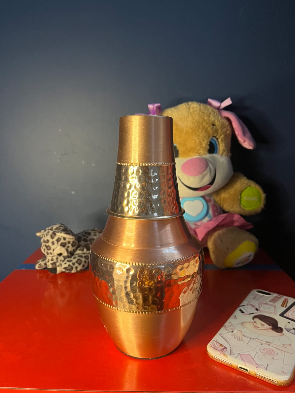 Copper venus jar - Brass Globe -