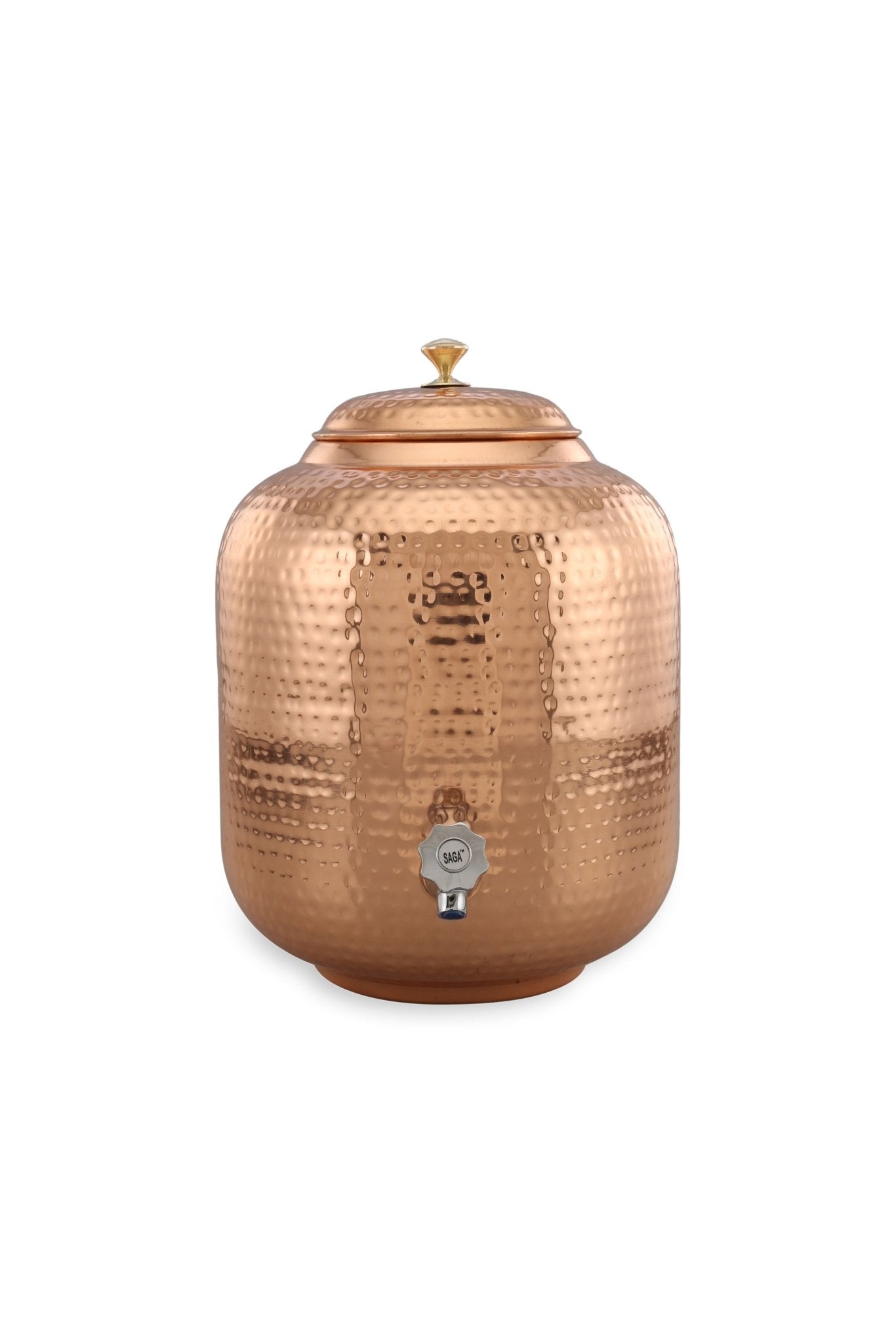 Copper water cooler - Brass Globe -