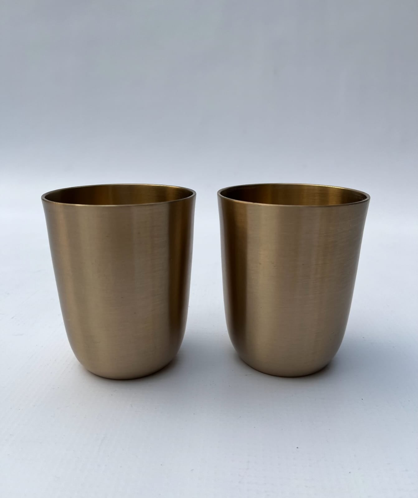 Kansa / Bronze glasses matte finish - Brass Globe -