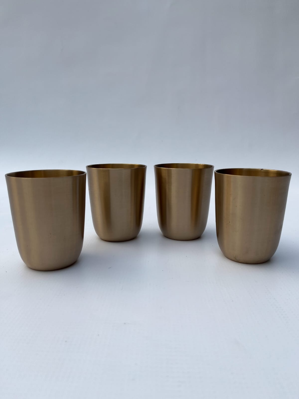 Kansa / Bronze glasses matte finish - Brass Globe -