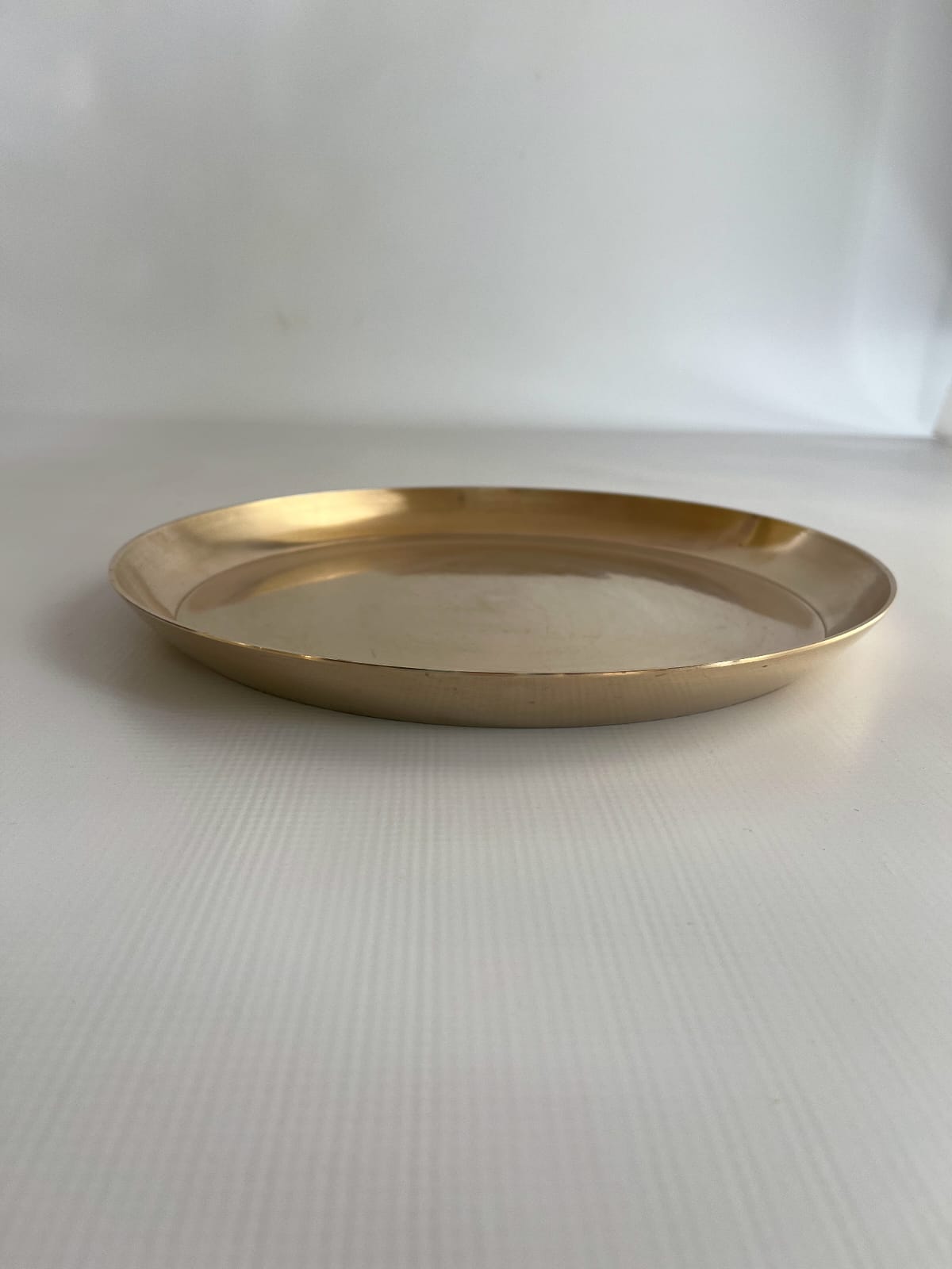 Knasa / bronze thaali matte finish, glossy finish - Brass Globe -