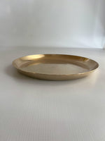 Load image into Gallery viewer, Knasa / bronze thaali matte finish, glossy finish - Brass Globe -
