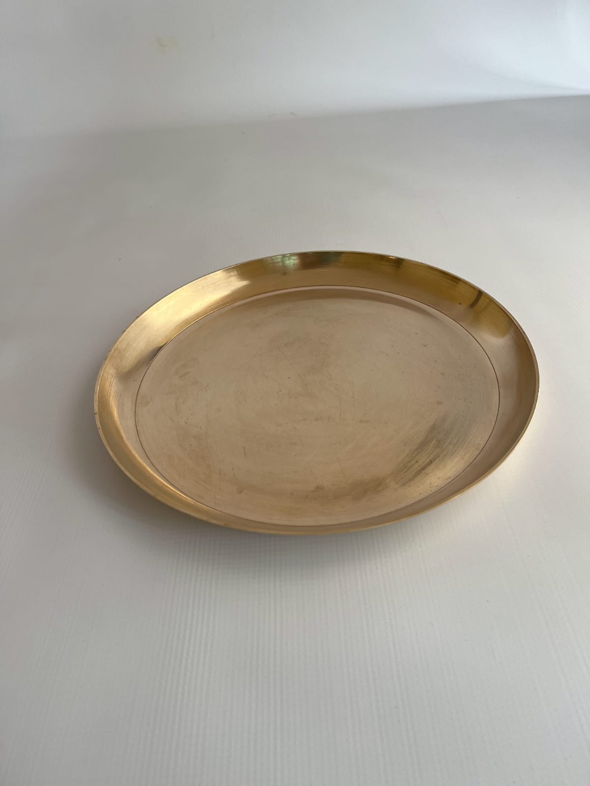 Knasa / bronze thaali matte finish, glossy finish - Brass Globe -