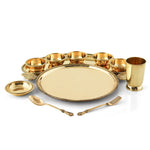 Load image into Gallery viewer, maharaja thali dinner set - Brass Globe -
